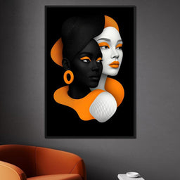 Faces of Balance - TooplesArt - NicheCanvas