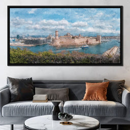 Marseille 2 - Eltan - NicheCanvas