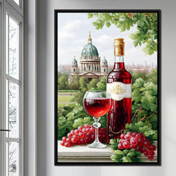 Vineyard Elegance by the Dome - NicheCanvas