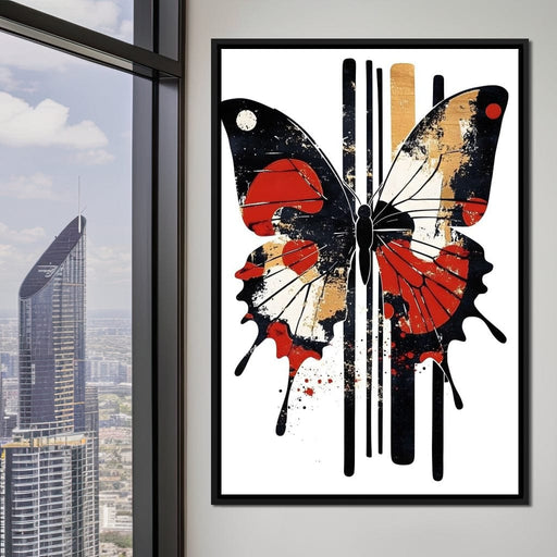 Butterfly Dream Fusion Canvas Print