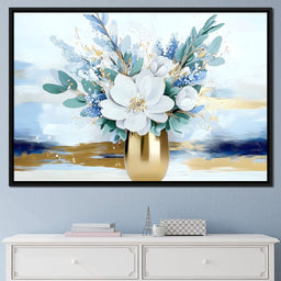 Golden Bouquet Dreamscape - NicheCanvas