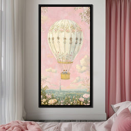 Whimsical Ballad of Airborne Dreams - NicheCanvas