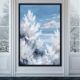 Frosted Seaside Botanicals - NicheCanvas