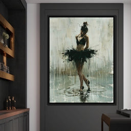 Ballet Dancer's Moment in Time - NicheCanvas