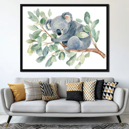 Dreamy Koala Slumber Nest - NicheCanvas