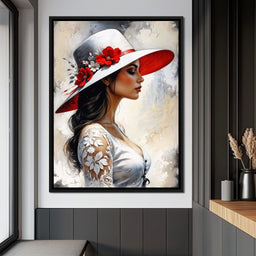 Female Portrait 353 - Johanjjf - NicheCanvas