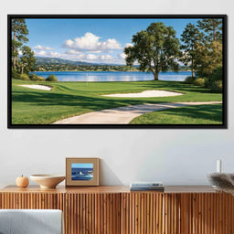 Quiet Afternoon By The Fairway - NicheCanvas