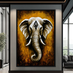 Sacred Wisdom Of The Tusker - NicheCanvas