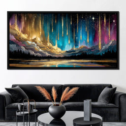 Celestial Rain Of Starlight - NicheCanvas