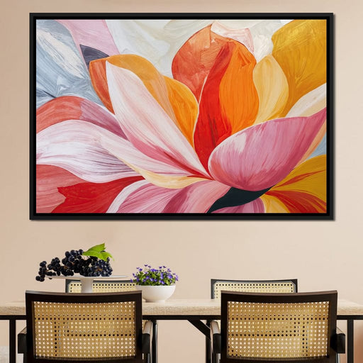 The Modern Magnolia - TooplesArt Canvas Print