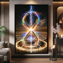 Boundless Resonance of the Celestial Loop - NicheCanvas