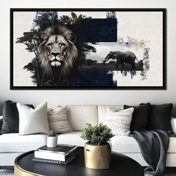 Wild Majesty Safari Dreamscape - NicheCanvas