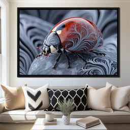 Lady of Patterns - TooplesArt - NicheCanvas