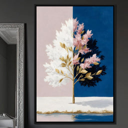 Dual Seasons Golden Blossom - NicheCanvas