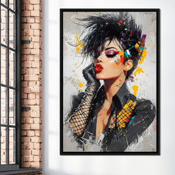 Rebel Glamour Explosion - NicheCanvas