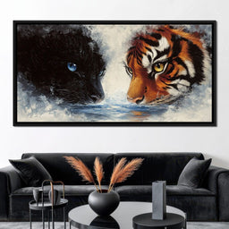 Feline Reflection Harmony - NicheCanvas