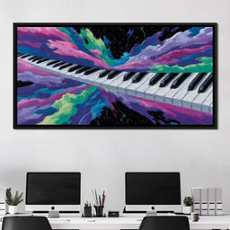 Keys of Celestial Melody - NicheCanvas