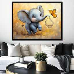 Innocence on a Golden Breeze - TooplesArt - NicheCanvas