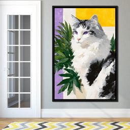 Maine Coon Violet Eye Majesty - NicheCanvas