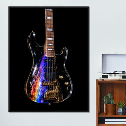 Electric Resonance Of The Neon Current - NicheCanvas
