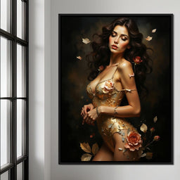 Radiant Floral Symphony - Johanjjf - NicheCanvas