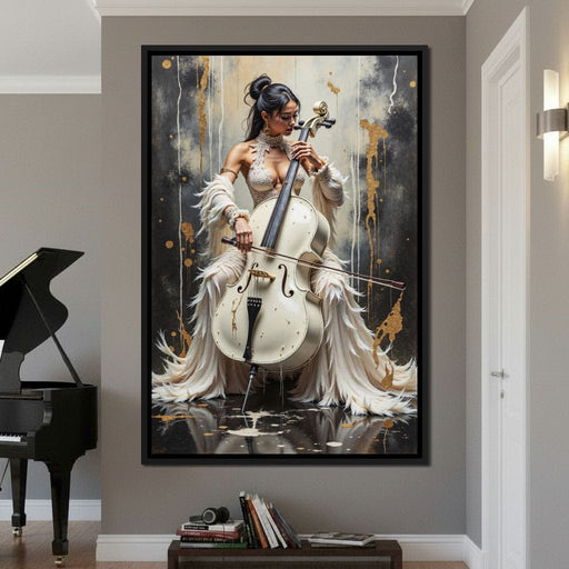 Harmony in Ivory - Johanjjf Canvas Print
