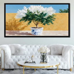 White Chrysanthemum - NicheCanvas