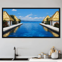 Bungalows By The Sea Retreat - NicheCanvas