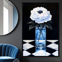 Dream Petals in Glass Enclave - NicheCanvas