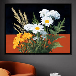 Wildflower Gathering Radiance - NicheCanvas