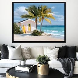 Tropical Breeze Shack Escape - NicheCanvas