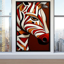 Stripes of the Savanna Melody - NicheCanvas