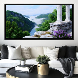 Enchanted Valleys Timeless Ruins - NicheCanvas
