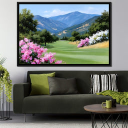 Mountain Meadow Blooms - NicheCanvas