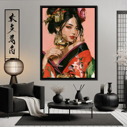 Toasted Peony And Silk Nights - NicheCanvas