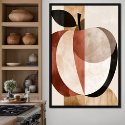 Geometric Study of Harvest Fruit - NicheCanvas