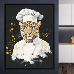 Leopard Gourmet Elegance - NicheCanvas