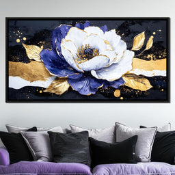 Lovely Petals Midnight Symphony - NicheCanvas