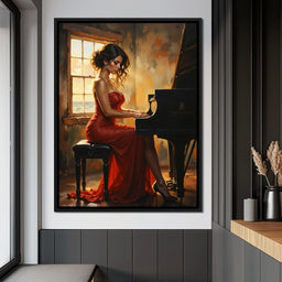 Female Portrait 345 - Johanjjf - NicheCanvas