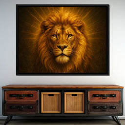 Majestic Radiance of the King - NicheCanvas