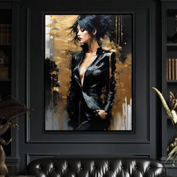 Female Portrait 0052 - Vizahn Burger - NicheCanvas