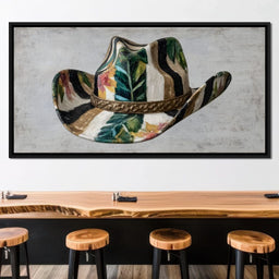 Floral Elegance Western Charm - NicheCanvas