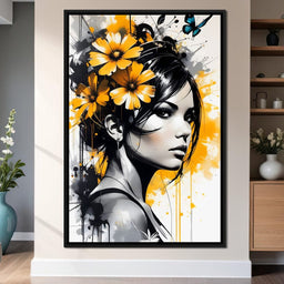 Female Portrait 262 - Johanjjf - NicheCanvas