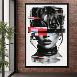 Fragmented Identity Of The Digital Soul - NicheCanvas