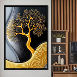 The Gilded Roots - TooplesArt - NicheCanvas