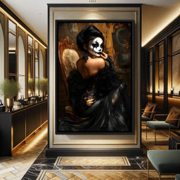 Enigma of Refined Masquerade - NicheCanvas