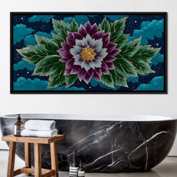 Celestial Nightflower Dream - NicheCanvas
