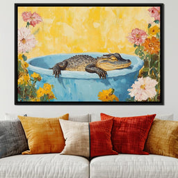 Gator Bath Oasis - NicheCanvas