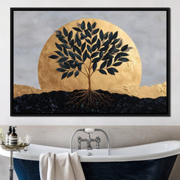 Golden Tree of Tranquility - NicheCanvas