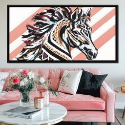 Abstract Equine Rhythm - Alicia Smith - NicheCanvas